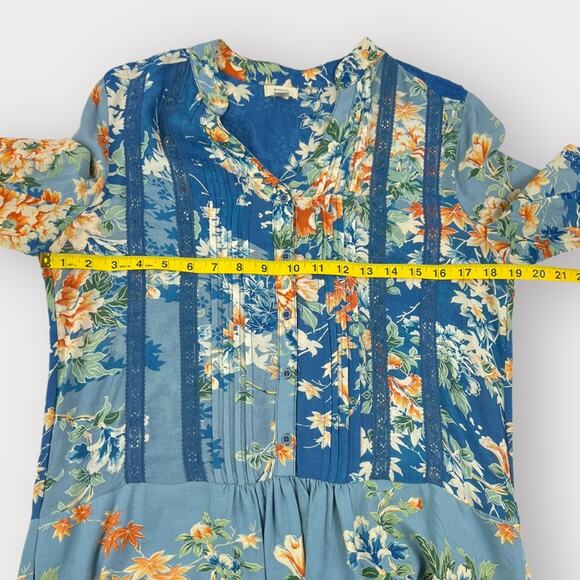 Tiny Gaina Floral Printed Long Sleeve Dress Size Small - Picture 5 of 7